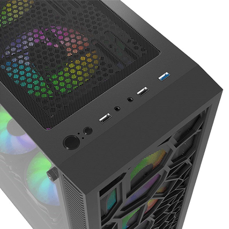 Ryzen 5 Gaming PC, Ryzen 5 9600X, RTX 5060 Ti 8GB, Windows 11 Pro Ryzen 5 Gaming PC, Ryzen 5 9600X, RTX 5060 Ti 8GB, Windows 11 Pro